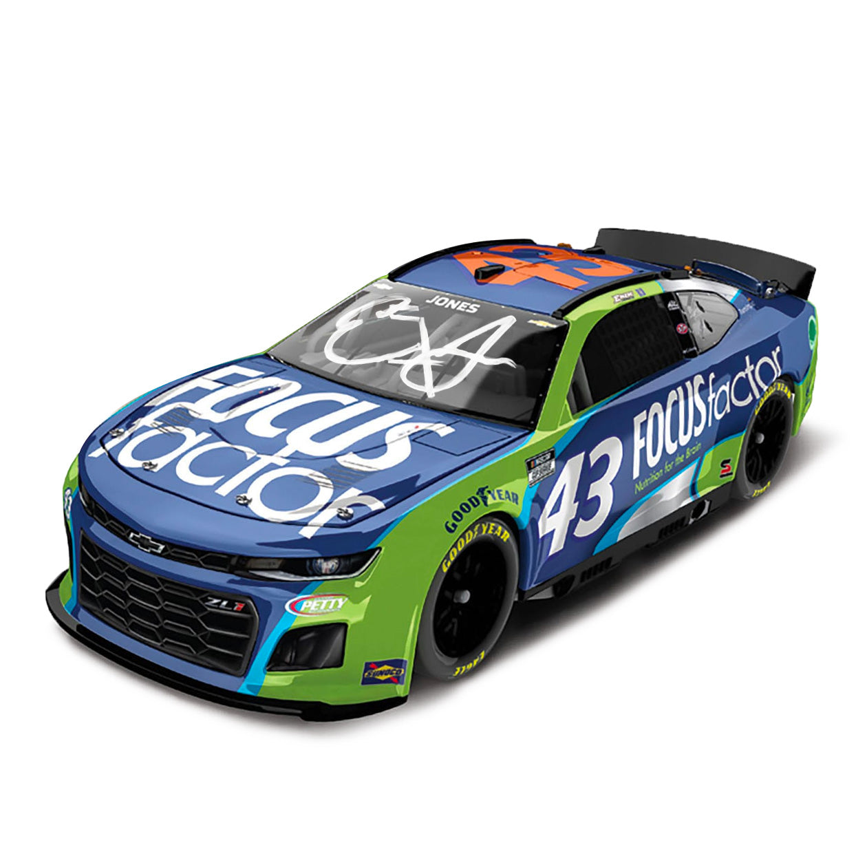 #43 Focus Factor 1:24 Die-cast - Signed by Erik Jones