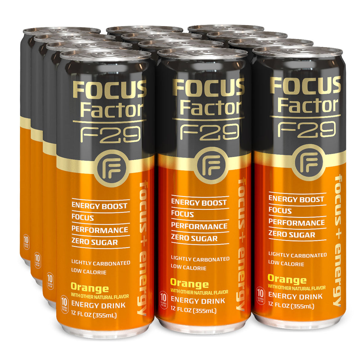 Focus + Energy Drink - Orange